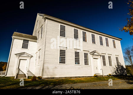 The Old Rockingham Meeting House   Rockingham, Vermont, USA Stock Photo