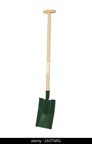 Garden spade isolated on white background Stock Photo
