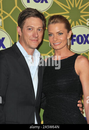 LOS ANGELES, CA. January 08, 2012: Jaime Pressly & Kevin Rahm, stars of I Hate My Teenage Daughter, at Fox TV's Winter 2012 All-Star Party at Castle Green in Pasadena. © 2012 Paul Smith / Featureflash Stock Photo