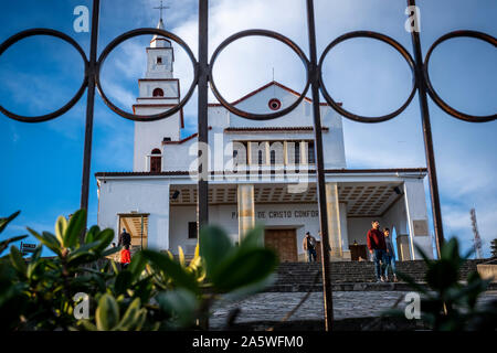 Santuario del Senor de Monserrate, Church, Bogota, Colombia Stock Photo