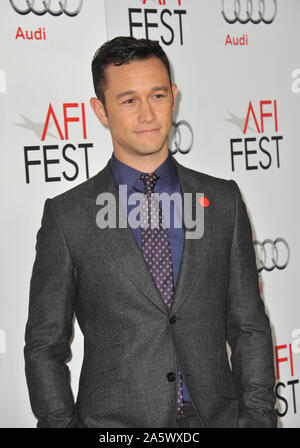 LOS ANGELES, CA. November 08, 2012: Joseph Gordon-Levitt at the AFI Fest premiere of his movie 'Lincoln' at Grauman's Chinese Theatre, Hollywood. © 2012 Paul Smith / Featureflash Stock Photo