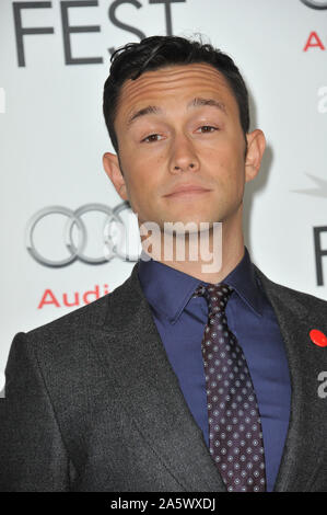 LOS ANGELES, CA. November 08, 2012: Joseph Gordon-Levitt at the AFI Fest premiere of his movie 'Lincoln' at Grauman's Chinese Theatre, Hollywood. © 2012 Paul Smith / Featureflash Stock Photo