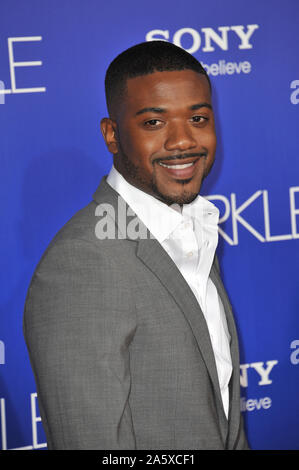 LOS ANGELES, CA. August 16, 2012: Ray J Norwood, aka Ray J, at the world premiere of  'Sparkle' at Grauman's Chinese Theatre, Hollywood. © 2012 Paul Smith / Featureflash Stock Photo