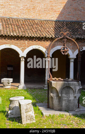 Europe, Italy, Emilia-Romagna, Ferrara, San Romano church, Cathedral's Museum, Civic Museum of Ancient Art Stock Photo