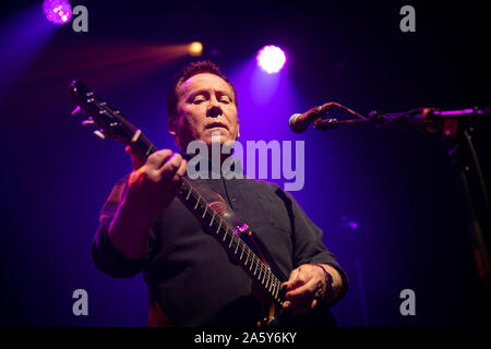 Oslo, Norway. 22nd Oct, 2019. The English band UB40 performs a live concert at Rockefeller in Oslo. Here guitarist Robin Campbell is seen live on stage. (Photo Credit: Gonzales Photo/Alamy Live News Stock Photo