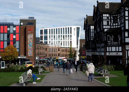 Trinity Street, Coventry, West Midlands, England, UK Stock Photo