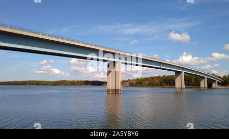 Kaitainen bridge (Kaitaisten silta in Finnish), Taivassalo, Finland Stock Photo