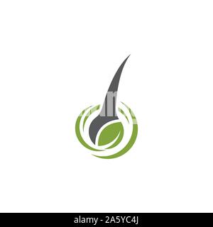 Hair treatments icon illustration Stock Vector