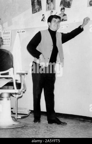 Italy, young migrants from Sicily to northern Italy, 60's Stock Photo