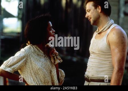 Angel Heart  Year : 1987 USA / Canada / UK Director : Alan Parker Lisa Bonet, Mickey Rourke Stock Photo