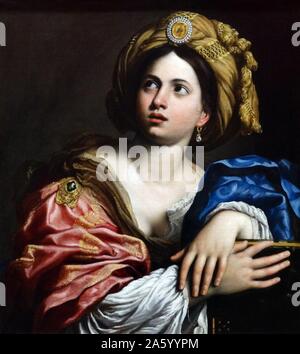 Painting titled 'The Persian Sibyl' by Domenichino (1581-1641) Italian Baroque painter. Dated 17th Century Stock Photo