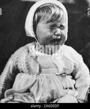 Vintage crying baby Black and White Stock Photos & Images - Alamy