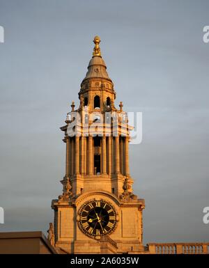 View of St Paul's Cathedral designed by Sir Christopher Wren (1632-1723) English Architect. Dated 2015 Stock Photo