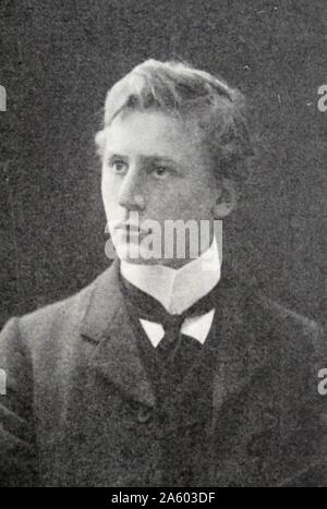 Photographic portrait of Percy Aldridge Grainger (1882-1961) an Australian-born composer, arranger and pianist. Dated 20th Century Stock Photo