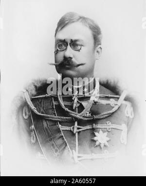 William IV (22 April 1852 - 25 February 1912) reigned as the sovereign Grand Duke of Luxembourg from 17 November 1905 until his death. He succeeded his father, Adolphe, Grand Duke of Luxembourg. He also held the titular title of Duke of Nassau. circa 1910 Stock Photo