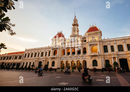 People's Committee Building Saigon in Ho Chi Minh City Stock Photo