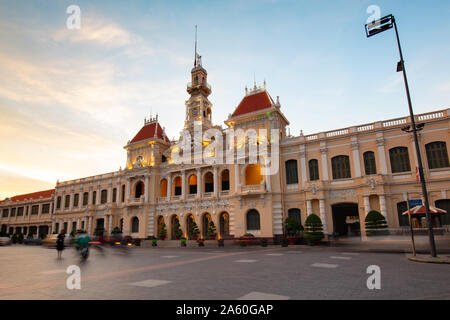 People's Committee Building Saigon in Ho Chi Minh City Stock Photo