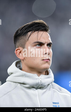 Turin, Italy. 22nd Oct, 2019. Paulo Dybala of Juventus during the UEFA Champions League group stage match between Juventus and Lokomotiv Moscow at the Juventus Stadium, Turin, Italy on 22 October 2019. Photo by Giuseppe Maffia. Credit: UK Sports Pics Ltd/Alamy Live News Stock Photo