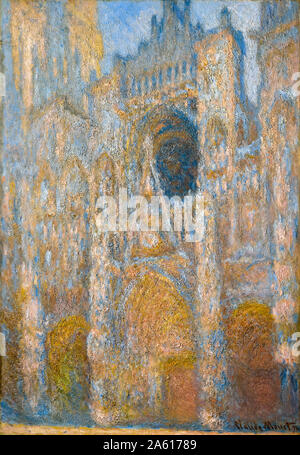 Claude Monet, Rouen Cathedral. Facade (Sunset) 1892–1894 Musée