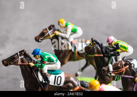 Plastic horses hot sale with jockeys