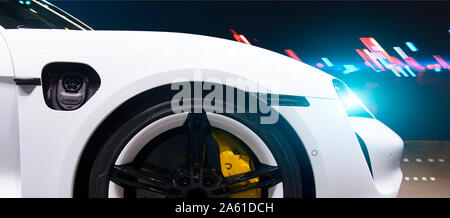 luxury electric concept car Stock Photo
