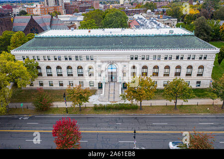 Springfield Central Library Springfield Ma Springfield Central Library, Springfield, Massachusetts, USA Stock ...
