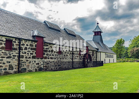 The Torabhaig Distillery on the Isle of Skye -views Stock Photo