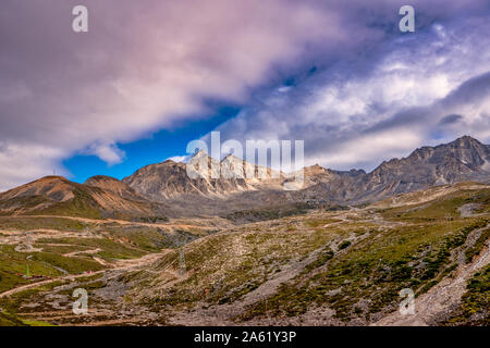 Yala snow mountain of Tagong grassland,Sichuan province,China Stock ...