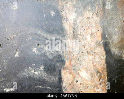 old shabby marble. Old Grungy Floor Texture, Gray Concrete Wall Background  Stock Photo
