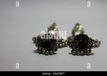 Bangladeshi jewelry earrings ring Stock Photo