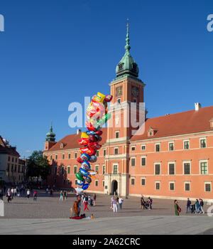 Warsaw Royal Castle Stock Photo