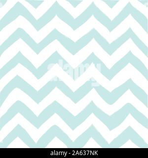 Hand drawn zigzag pattern seamless vector Stock Vector