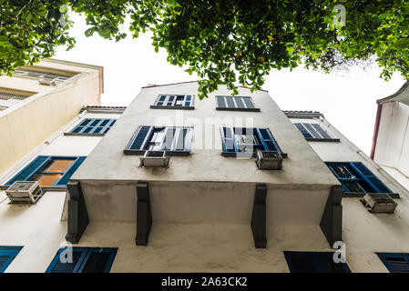 Rio de Janeiro, Brazil - February 23, 2018: Houses in the neighborhood of Urca Stock Photo