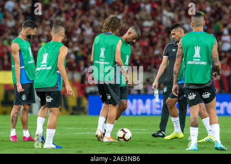 Rio De Janeiro, Brazil. 23rd Oct, 2019. up during Flamengo vs Grêmio match valid for the return game of the Copa Libertadores semifinal, held at Maracanã Stadium, located in the city of Rio de Janeiro, on Wednesday night (23). Credit: Celso Pupo/FotoArena/Alamy Live News Stock Photo