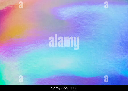 Abstcact colorful holographic foil texture Stock Photo