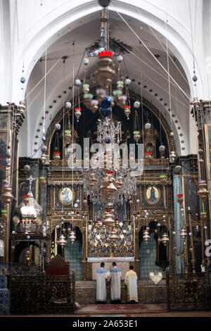 Israel, Jerusalem: Armenian Cathedral of St James in the Armenian neighborhood of the Old City Stock Photo