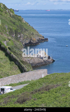 South Haven, Skomer Island, Pembrokeshire coast national park, Wales ...