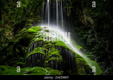 Waterfall in Cyprus, Kritou Tera, long exposure Stock Photo