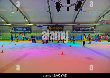 Ice Rink, Holon, Israel Stock Photo