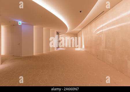 modern corridor in a luxury hotel Stock Photo