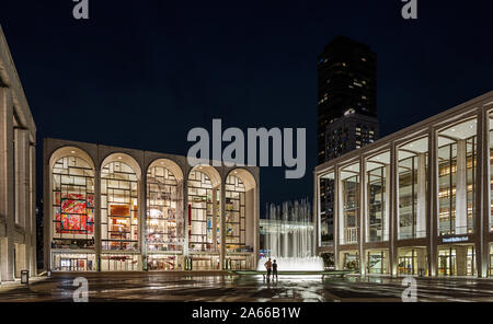 The Metropolitan Opera House at the Lincoln Center in New York. Stock Photo