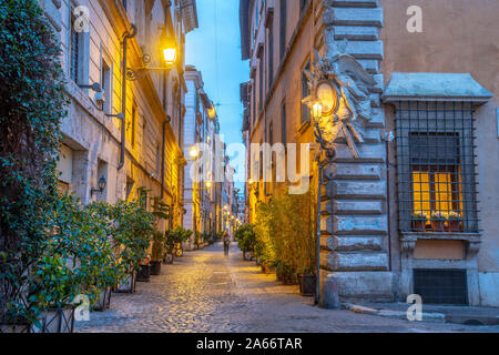 Italy, Lazio, Rome, Ponte, Via dei Coronari Stock Photo