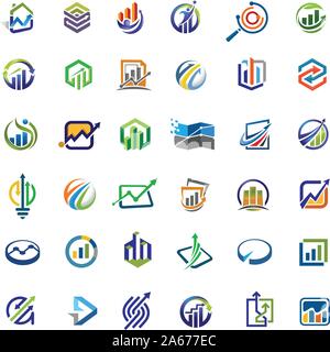 Modern Elegant and simple Illustration of marketing finance business concept. Stock Vector