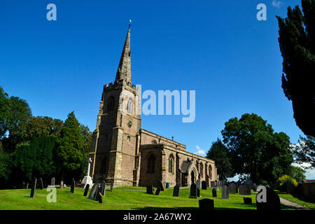 St Michael's Church, Stoney Stanton, Leicestershire, UK Stock Photo