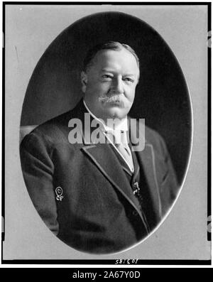 William Howard Taft, half-length portrait, facing right Stock Photo