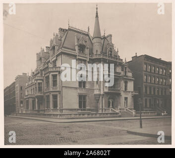 William K. and Alva Vanderbilt mansion, 660 Fifth Avenue, New York City Stock Photo