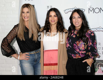 NEW YORK, NY -October 24, 2019 Denise Albert, Melissa Gerstein of Mamarazzi host Jenna Dewan to talk about her new book Gracefully You at Mr. Purple in New York City. October 24, 2019. Credit: RW/MediaPunch Stock Photo