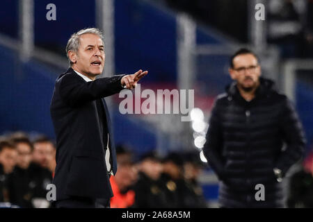 Coliseum Alfonso Perez, Madrid, Spain. 24th Oct, 2019. UEFA Europa League Football, Club Getafe Club de Futbol versus FC Basel; Marcel Koller Coach of FC Basilea - Editorial Use Credit: Action Plus Sports/Alamy Live News Stock Photo