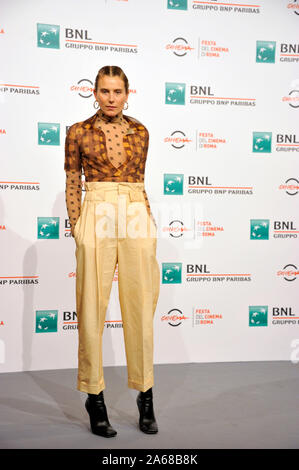 Roma, Italy. 24th Oct, 2019. Roma Cinema Fest 2019.Photocall film Ran with the haunted Pictured Dree Hemingway Credit: Independent Photo Agency/Alamy Live News Stock Photo