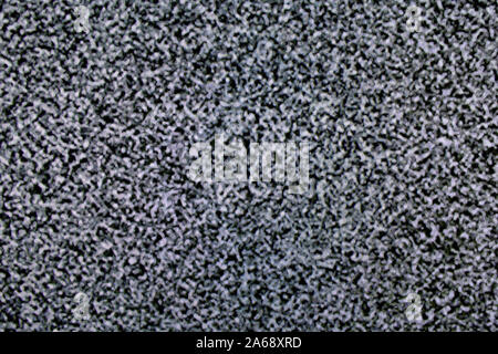 Noise TV texture. Grey pattern television noise. Stock Photo
